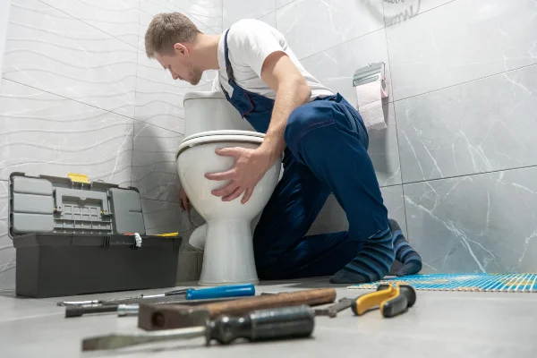 a male plumber unclogging a sink from Emergency Plumber Round Rock in Round Rock, TX - Water Heater Replacement